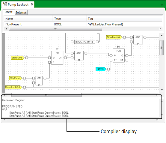 Logic Guide - Compiling a Function Block Diagram or Function Block ...