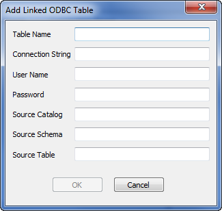 Server Administration Guide - Create a Link between an External ODBC ...