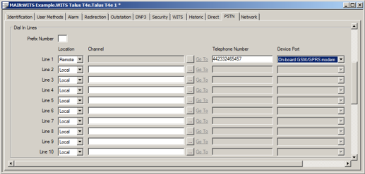 Device Port PSTN