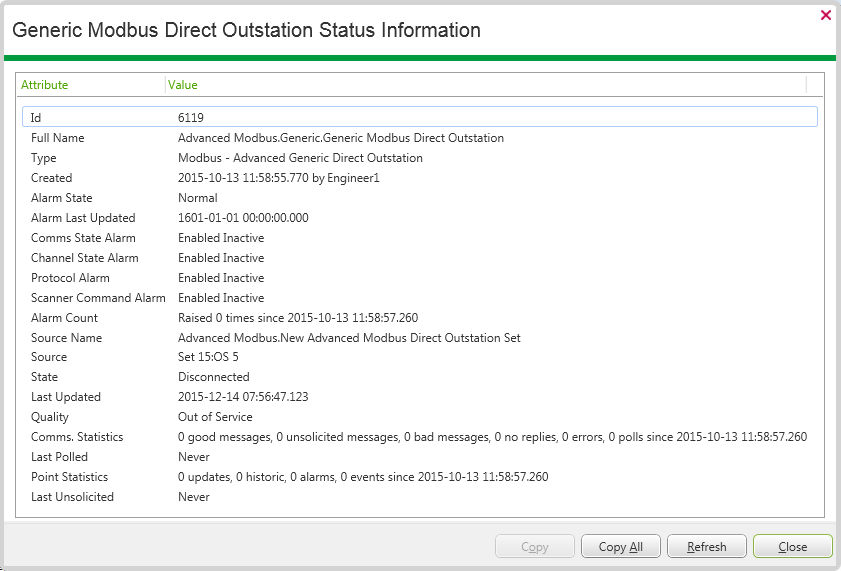 Advanced Modbus Driver Guide - Advanced Modbus Specific Status Display ...