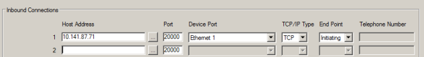 Delete an inbound network connection - WITS