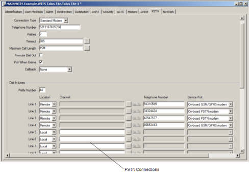 PSTN Connections